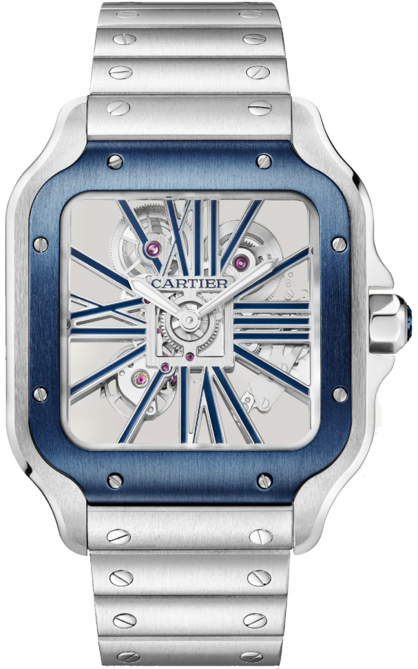 Cartier Santos de Cartier Skeleton WHSA0026
