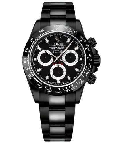 Rolex Cosmograph Daytona Blaken Custom