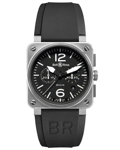 Bell & Ross Instruments Chronograph BR0394-BL-ST