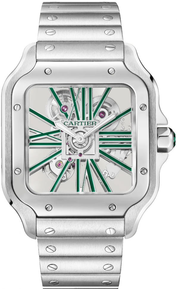 Cartier Santos de Cartier Skeleton WHSA0028