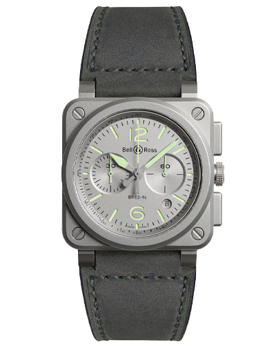 Bell & Ross Instruments Chronograph BR0394-GR-ST