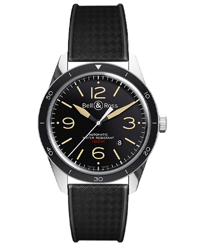Bell & Ross Vintage BRV123-ST-HER/SRB