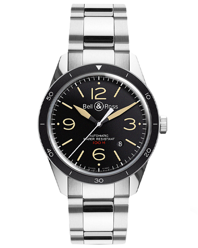 Bell & Ross Vintage BRV123-ST-HER/SST