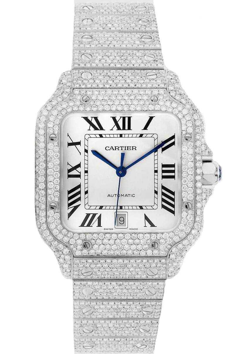 Cartier Santos de Cartier Moissanite WSSA0018