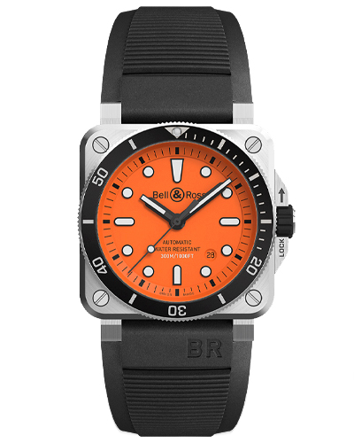 Bell & Ross Instruments Diver BR0392-D-O-ST