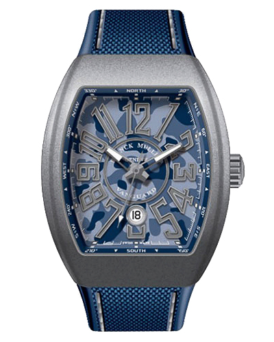 Franck Muller Vanguard Camouflage V45-SC-DT-CAMOU-TTMC-BL