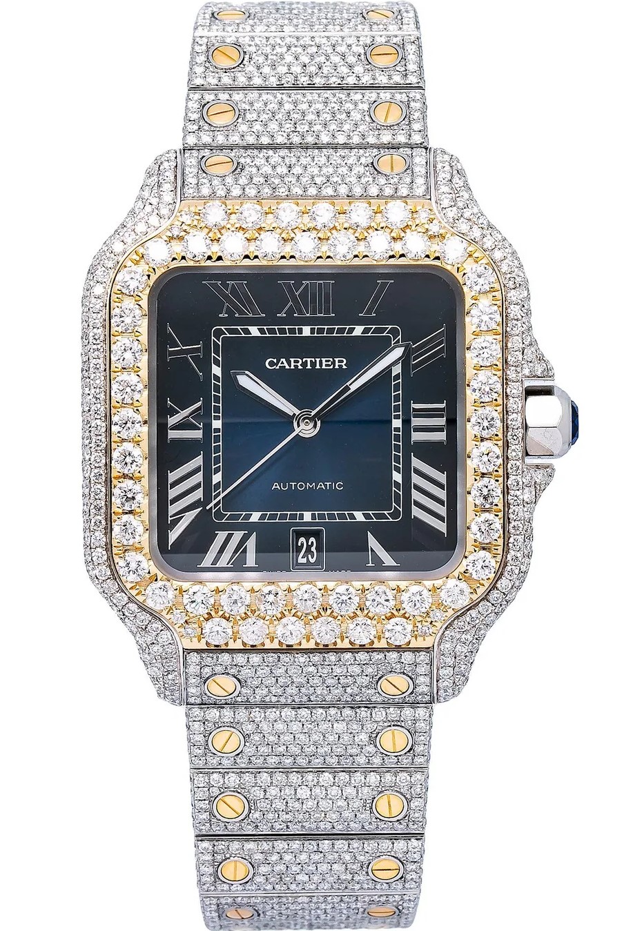 Cartier Santos de Cartier Moissanite WSSA0030