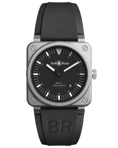 Bell & Ross Instruments BR0392-HOR-BLC