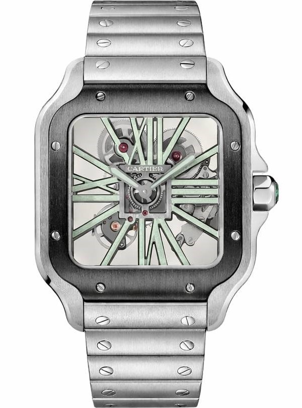 Cartier Santos de Cartier Skeleton WHSA0033
