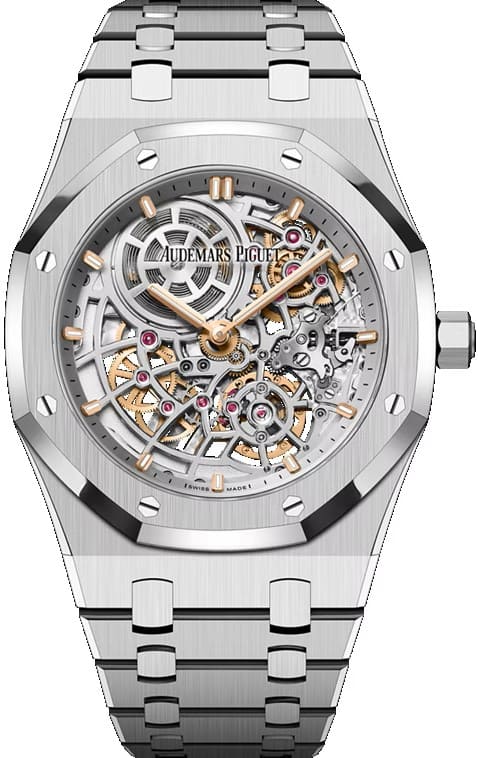 Audemars Piguet Royal Oak Jumbo Extra-Thin Openworked 50th Anniversary 16204ST.OO.1240ST.01