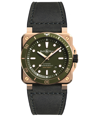 Bell & Ross Instruments Diver BR0392-D-G-BR