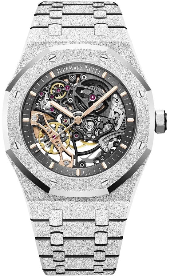 Audemars Piguet Royal Oak Frosted Gold Double Balance Wheel Openworked 15407BC.GG.1224BC.01