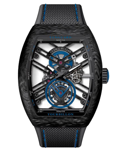 Franck Muller Vanguard Tourbillon V45-T-SQT-CARBON-BL