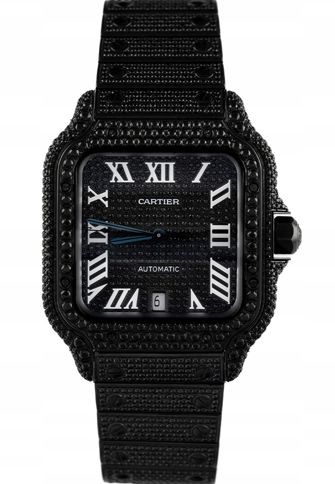 Cartier Santos de Cartier Black Diamond WSSA0029