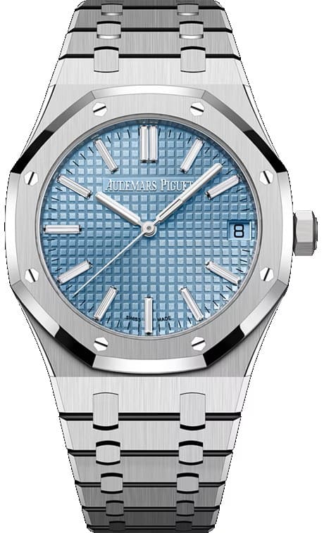 Audemars Piguet Royal Oak Ice Blue Baguette Dial Limited Edition 15510BC.OO.1320BC.01