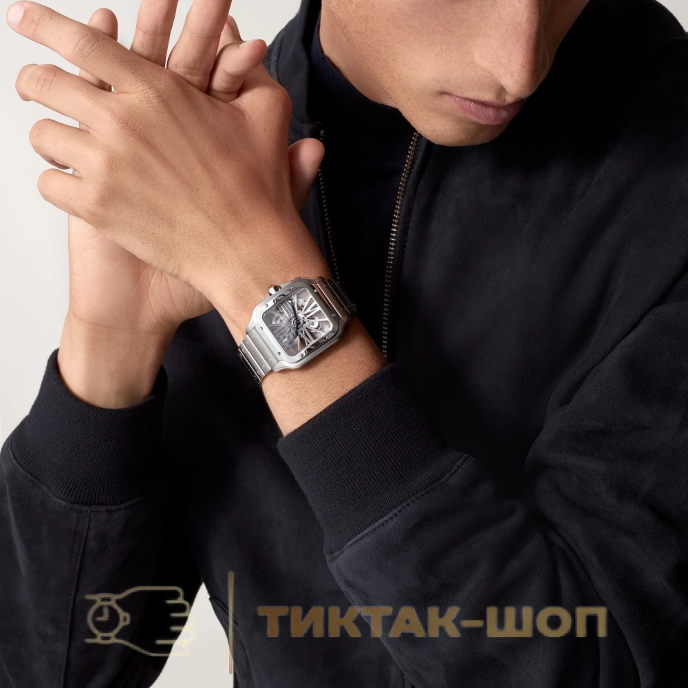 Cartier Santos Skeleton WHSA0015