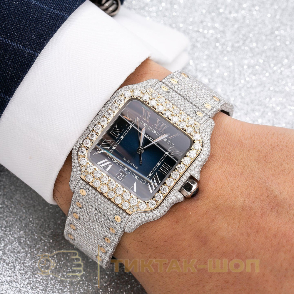 Cartier Santos de Cartier Moissanite WSSA0030